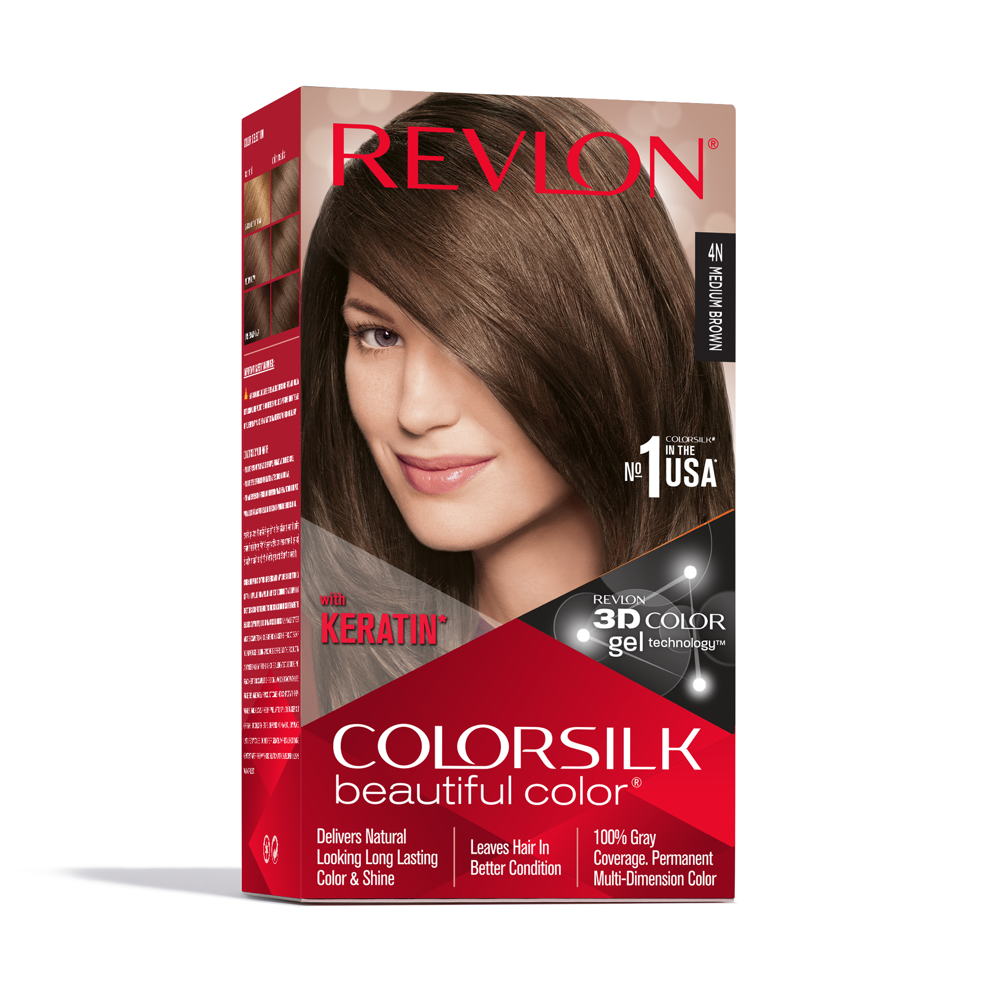 Revlon Colorsilk Beautiful Color Permanent Hair Dye, Dark Auburn 3R - Image 19 - Buy from Indicrest