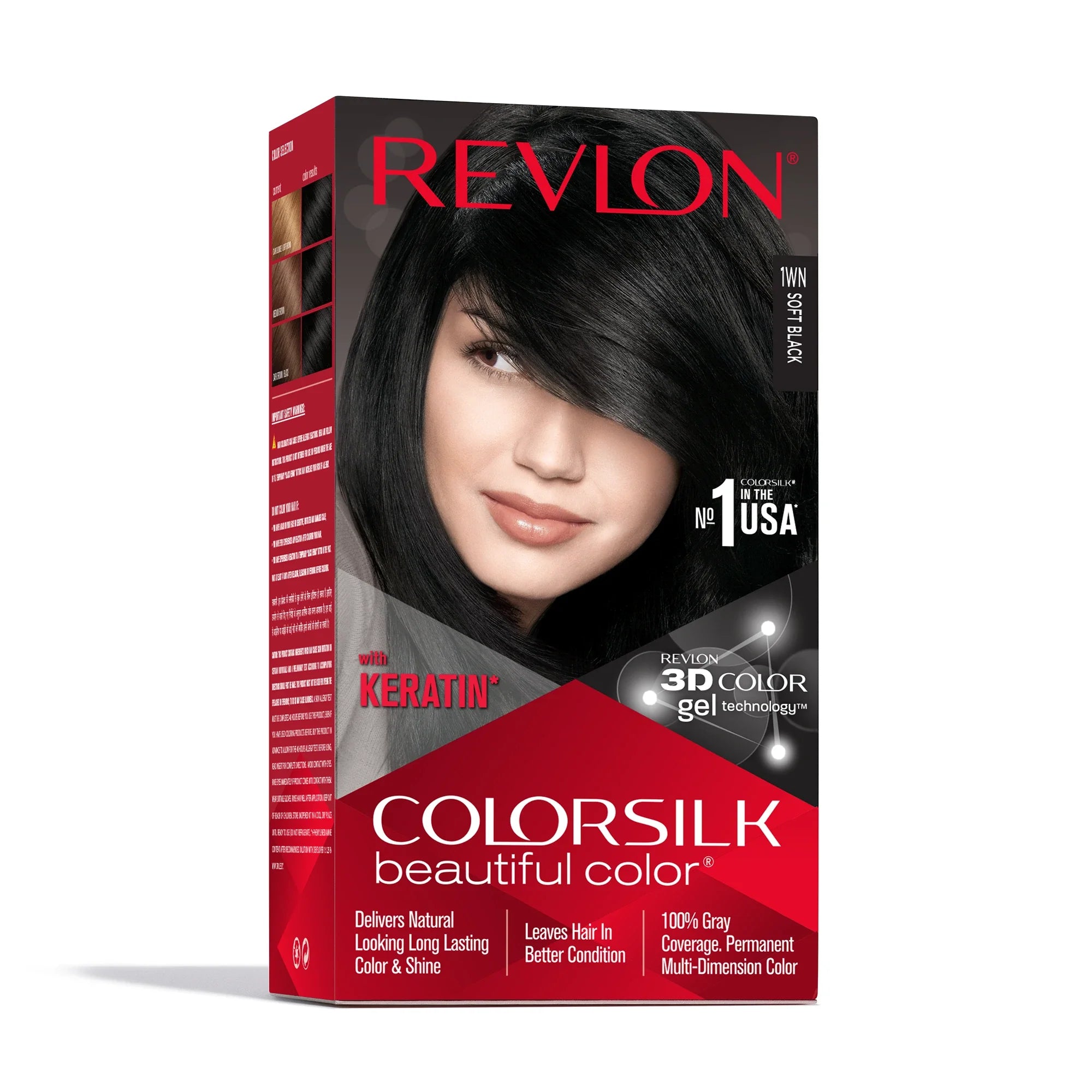 Revlon Colorsilk Beautiful Color Permanent Hair Dye, Medium Brown 4N - Image 10 - Buy from Indicrest