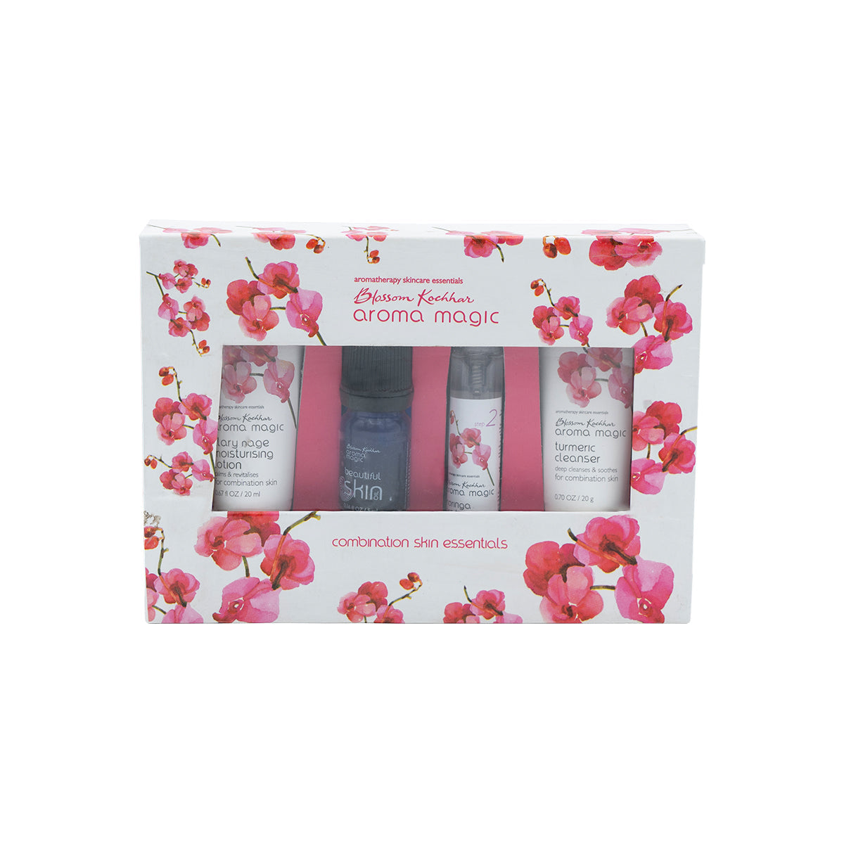 Aroma Magic Combination Skin Essentials Kit, Cleanser 20g + Toner 20ml + Skin Oil 5ml + Lotion 20ml - Buy from Indicrest