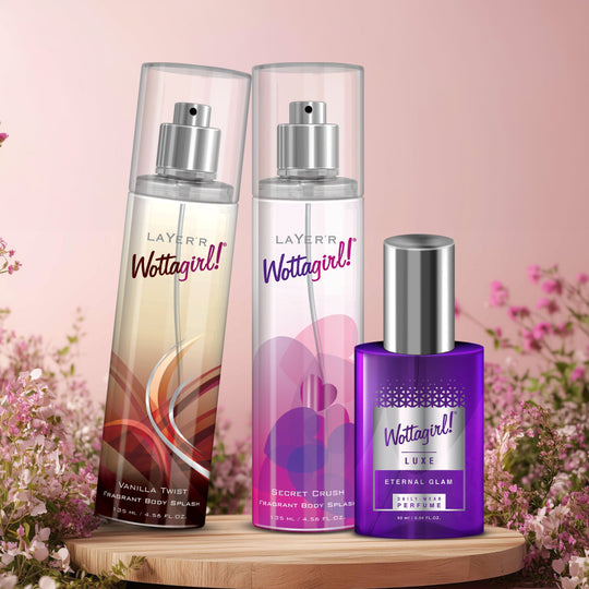 Wottagirl Vanilla Twist + Secret Crush + Eternal Glam Combo - Buy from Indicrest