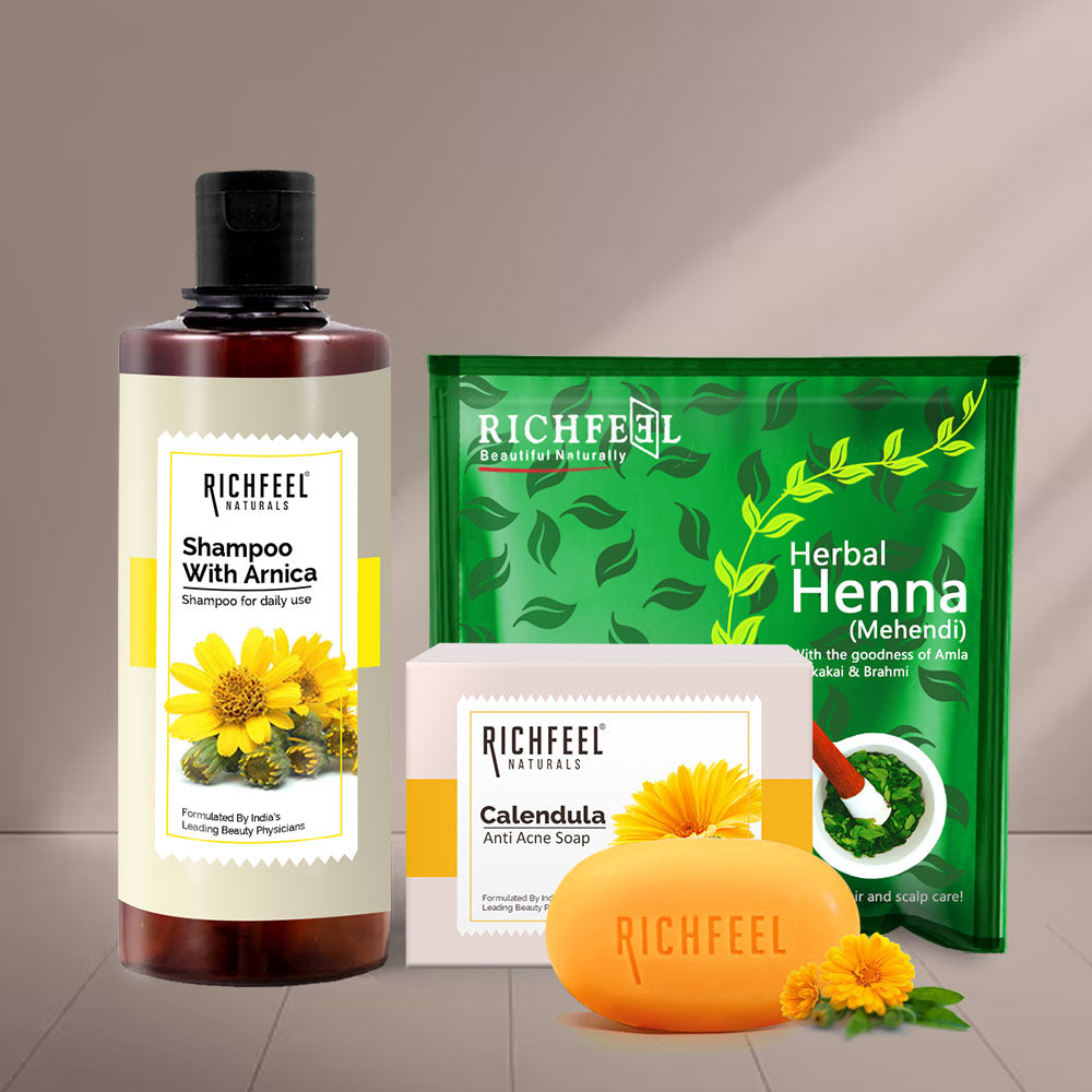 Richfeell Complete Herbal Self-Care Trio - Image 2 - Buy from Indicrest