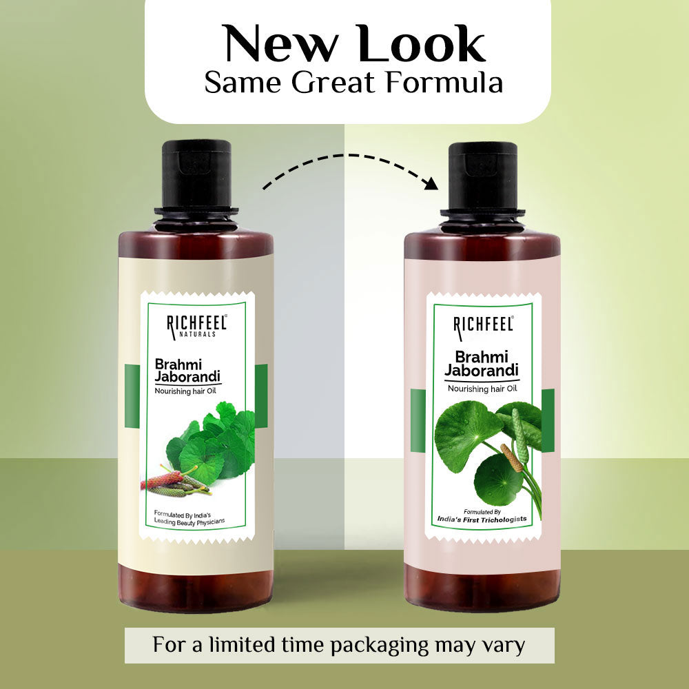 Richfeell Brahmi Jaborandi Hair Oil 500 ML (Pack of 3) - Image 2 - Buy from Indicrest