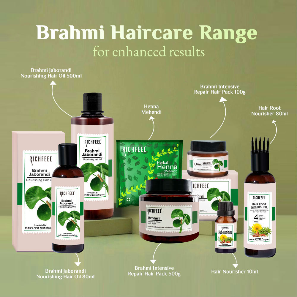 Richfeell Brahmi Jaborandi Hair Oil 500 ML (Pack of 3) - Image 7 - Buy from Indicrest
