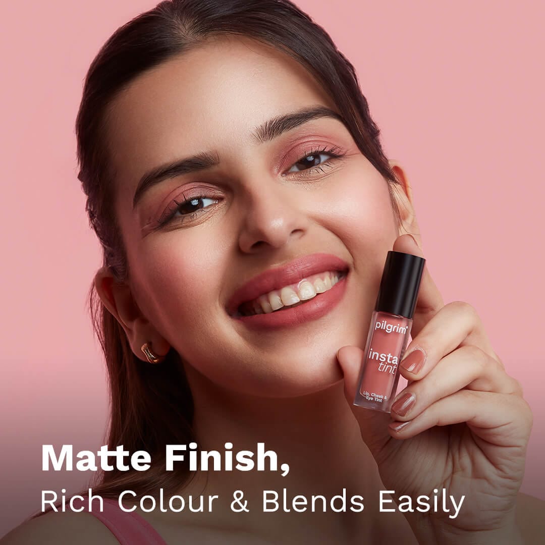 Pilgrim Insta Tint Lip, Cheek & Eye Tint, Pink Filter - 01 - Image 8 - Buy from Indicrest
