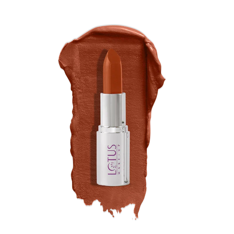 Lotus Herbals Ecostay Butter Matte Lip Color, Coral Vogaye