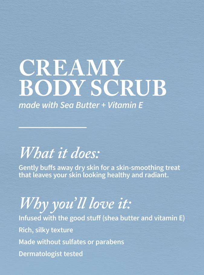 Bath & Body Works Warm Vanilla Sugar Creamy Body Scrub, 226 g / 8 oz