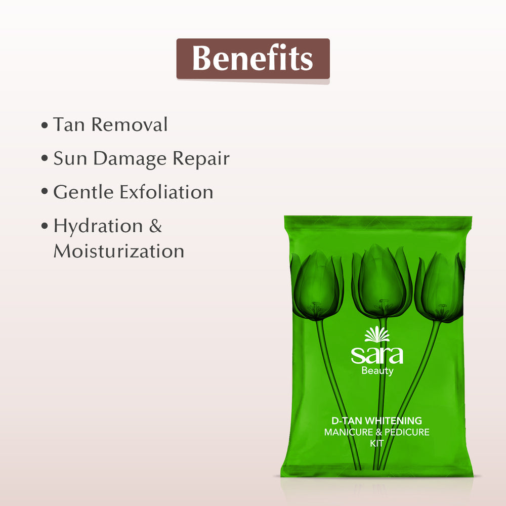 SARA D-TAN MANICURE PEDICURE KIT PACK OF 6 X 40g  - Image 3 - Buy from Indicrest