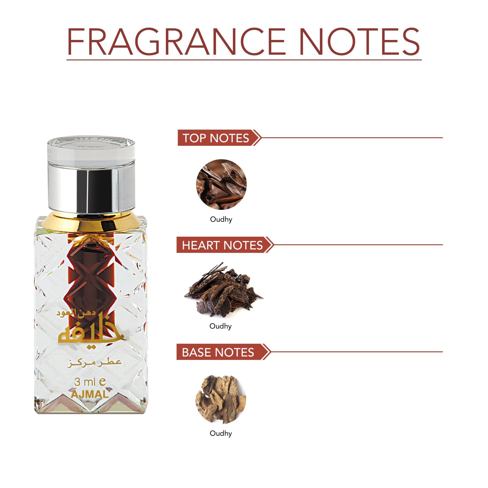 DHANUL OUDH KHALIFA Non-Alcoholic Attar 3ML for Men & Women - Image 2 - Buy from Indicrest