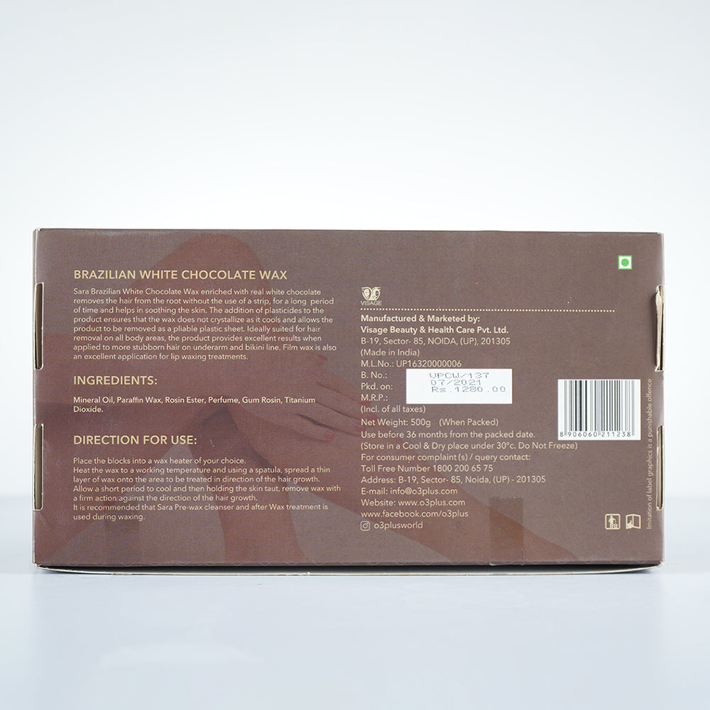 SARA PEEL OFF CHOCOLATE Wax 500g (DARK) (Pack of 2) - Image 5 - Buy from Indicrest