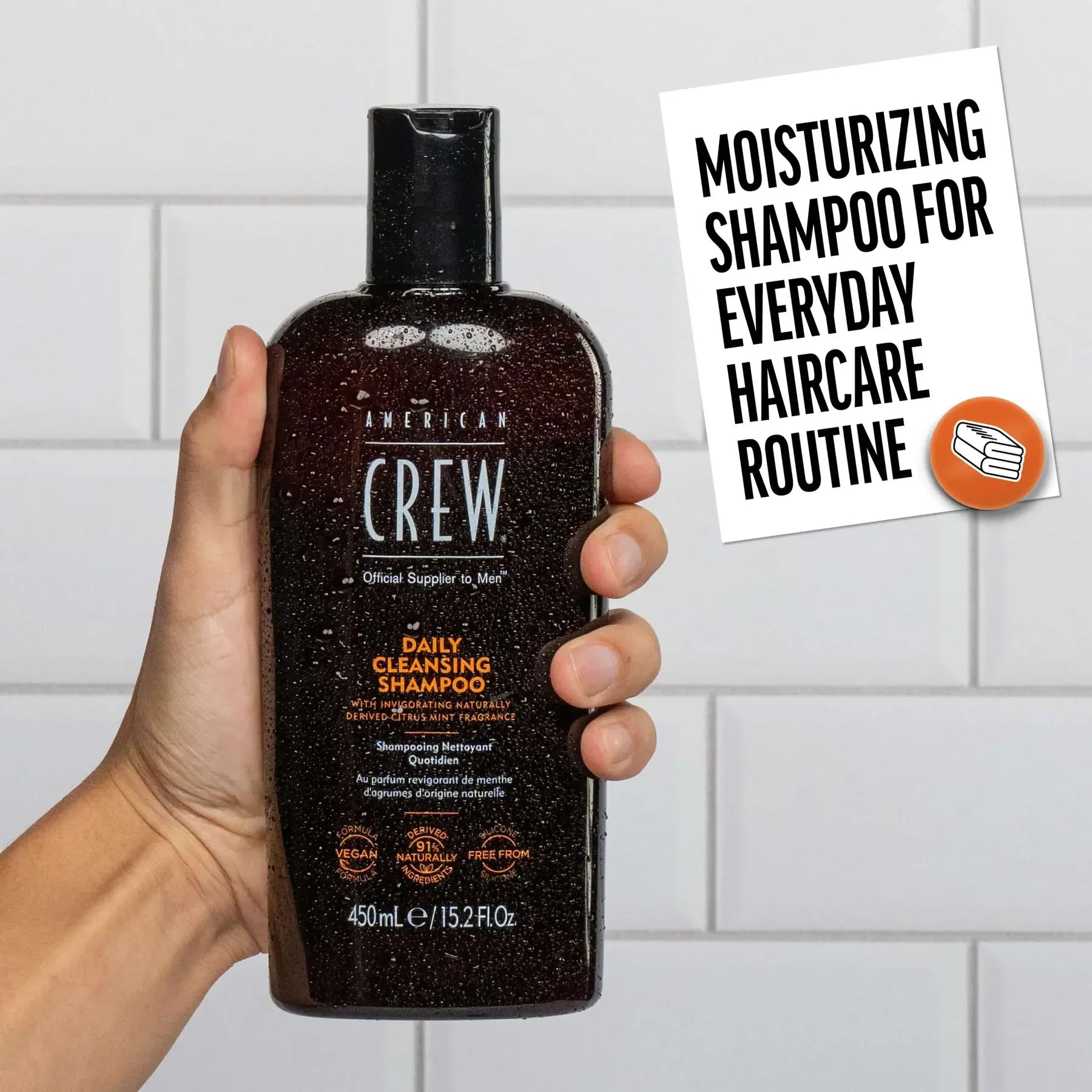 Revlon American Crew Daily Cleansing Shampoo, 1000ml - Image 2 - Buy from Indicrest