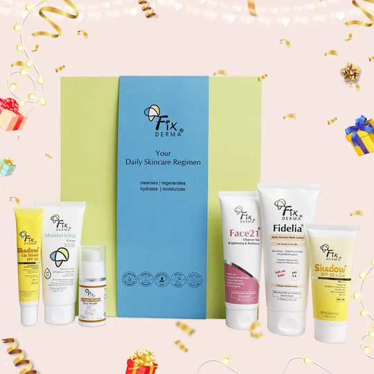 Fixderma Your Daily Skincare Regimen Kit - Buy from Indicrest