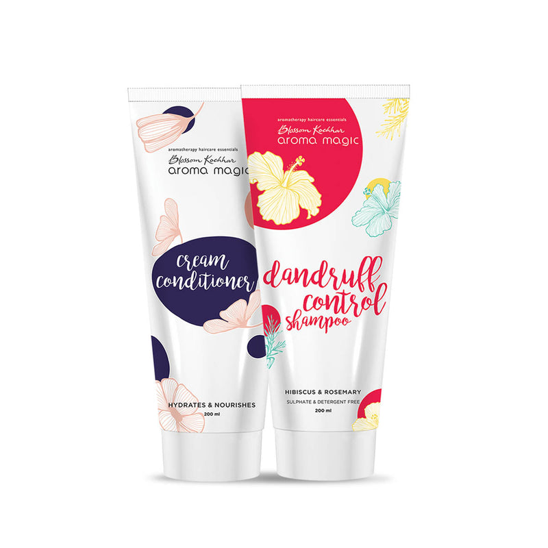 Aroma Magic Dandruff Control Combo, Shampoo 200ml + Cream Conditioner 200ml - Buy from Indicrest