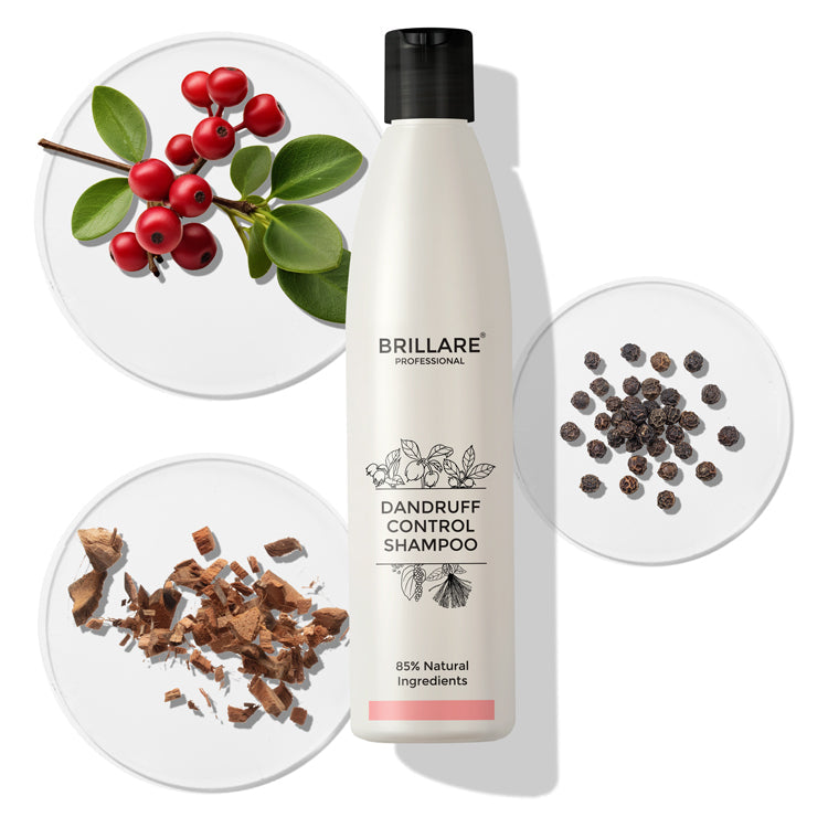 Brillare Dandruff Control Shampoo For Itchy, Flaky Scalp, 300ml - Buy from Indicrest