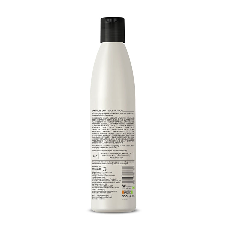 Brillare Dandruff Control Shampoo For Itchy, Flaky Scalp, 300ml - Image 8 - Buy from Indicrest