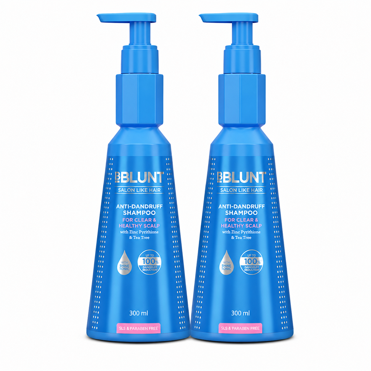 Bblunt Anti-Dandruff Shampoo For a Clear & Healthy Scalp, Pack of 3 X 300ml - Image 12 - Buy from Indicrest