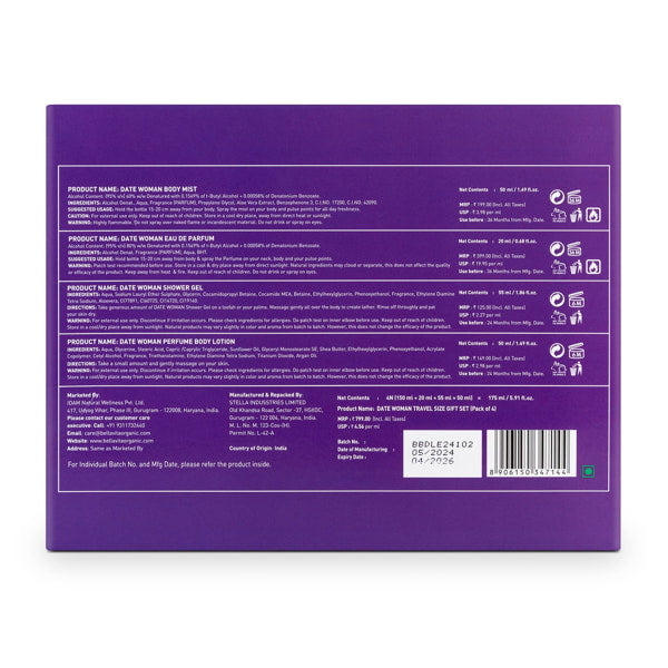 Date Woman Travel-Size Gift Set - Image 7 - Indicrest
