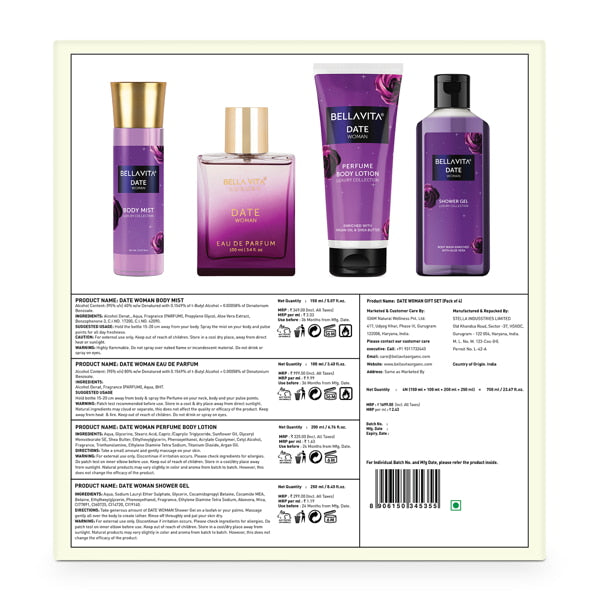 DATE Woman Premium Gift Set - Image 8 - Indicrest