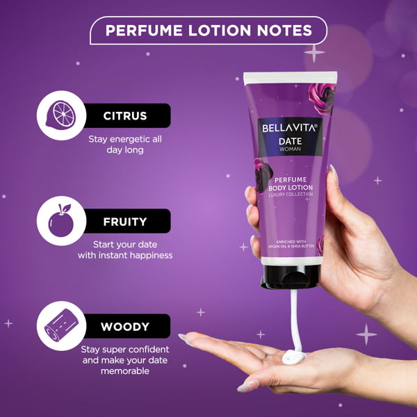 DATE Woman Perfume Body Lotion - 200ml - Image 3 - Indicrest