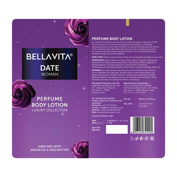 DATE Woman Perfume Body Lotion - 200ml - Image 6 - Indicrest