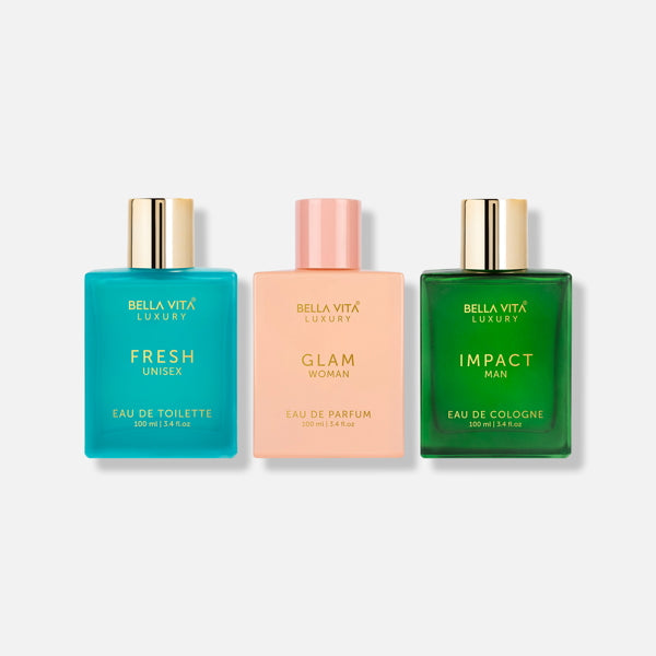Day To Night Perfume Combo - 3 x 100ml - Indicrest