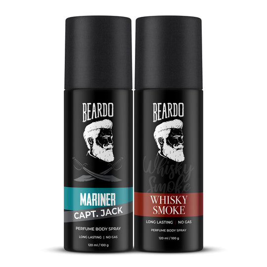 Beardo Day & Night Perfume Body Spray Combo - Buy from Indicrest