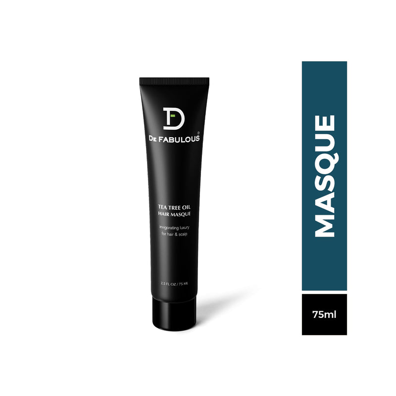 De Fabulous Tea Tree Oil Hair Mask, 75ml - Indicrest Buy at Indicrest