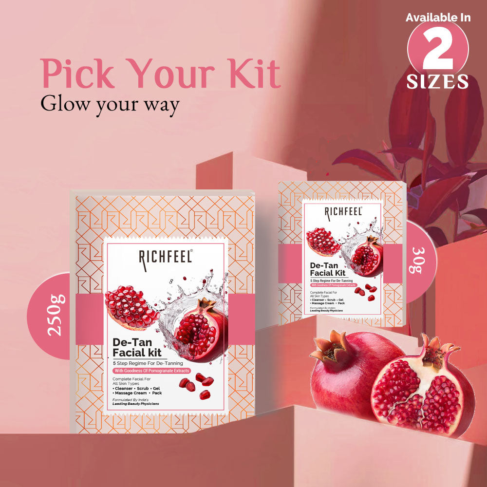 Richfeell De-Tan Facial Kit 250g - Image 6 - Buy from Indicrest
