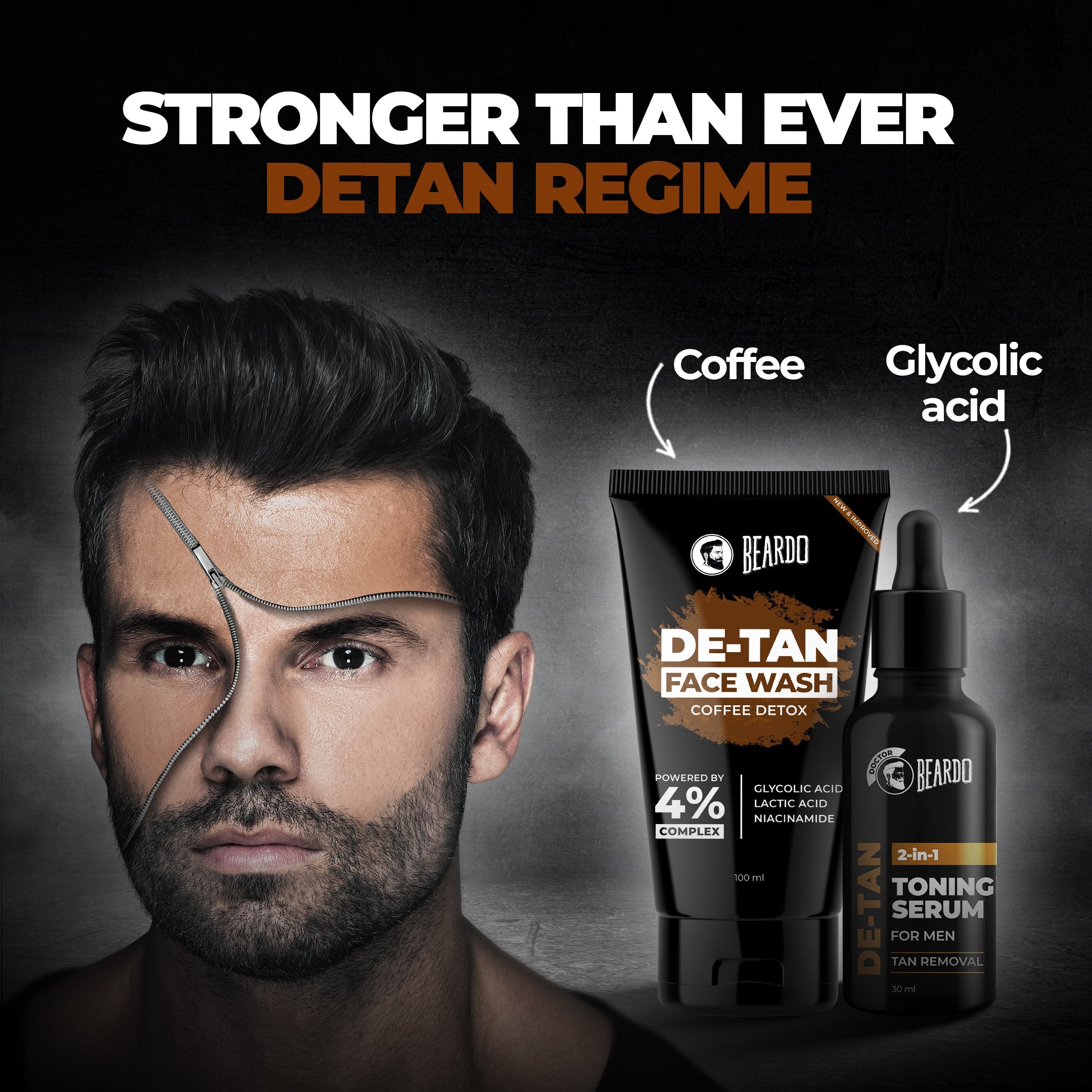 Beardo Deep De-tan Duo - Image 4 - Buy from Indicrest