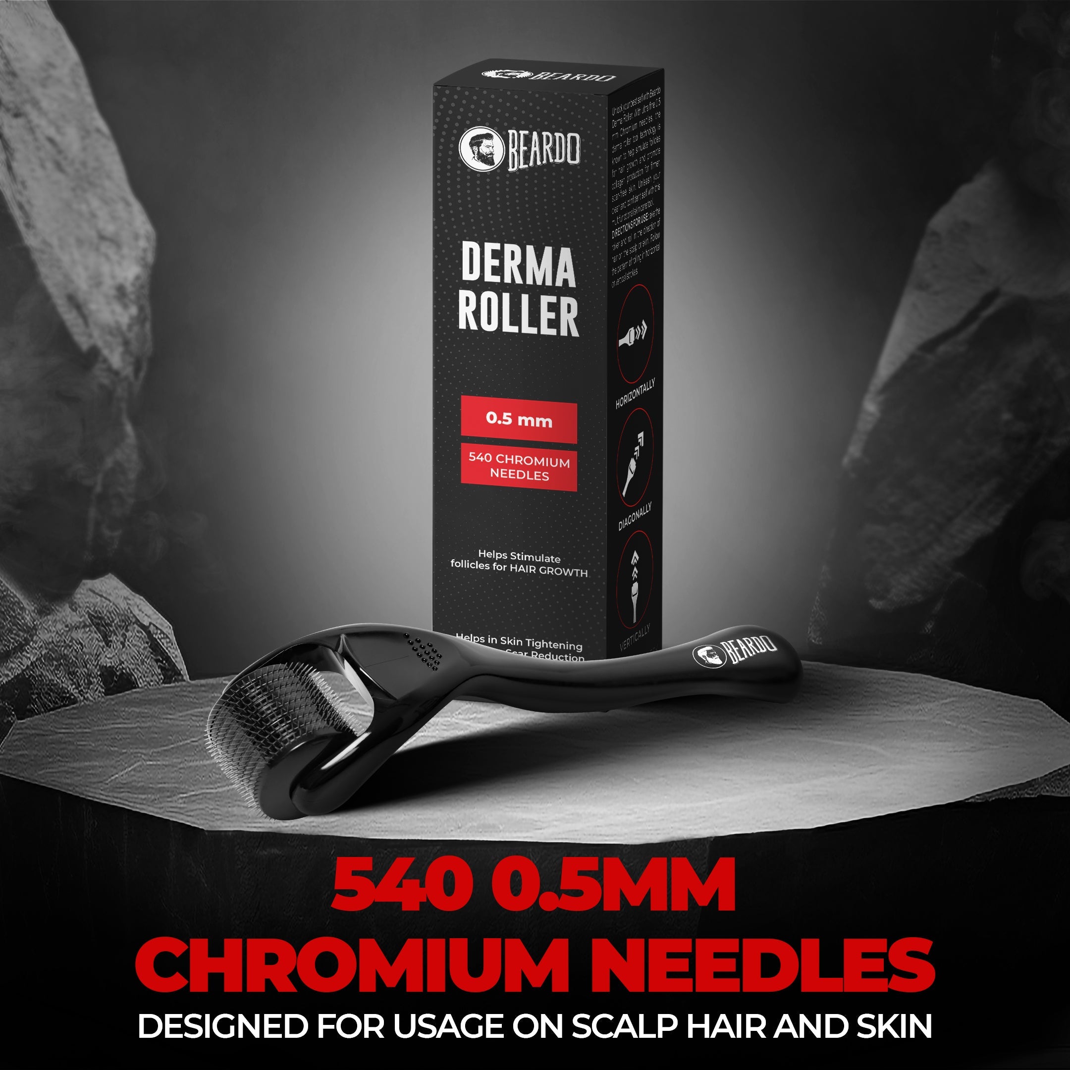 Beardo Dermaroller 0.5mm - Image 5 - Buy from Indicrest