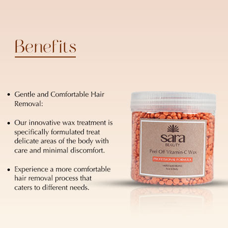 SARA VITAMIN C BEANS Wax, 400g [Pack of 2] - Image 5 - Buy from Indicrest