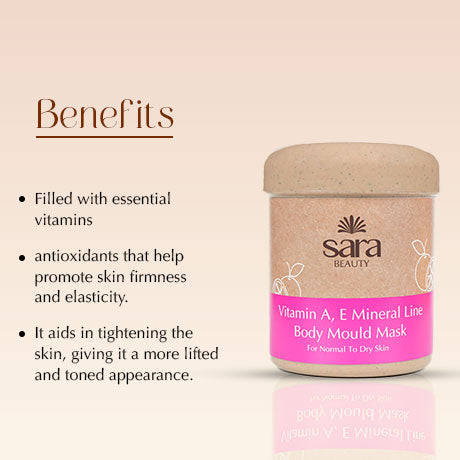 SARA V.A.E. Mineral Line Body Mould Mask No14 (IN JAR) Pack of 2 - Image 5 - Buy from Indicrest