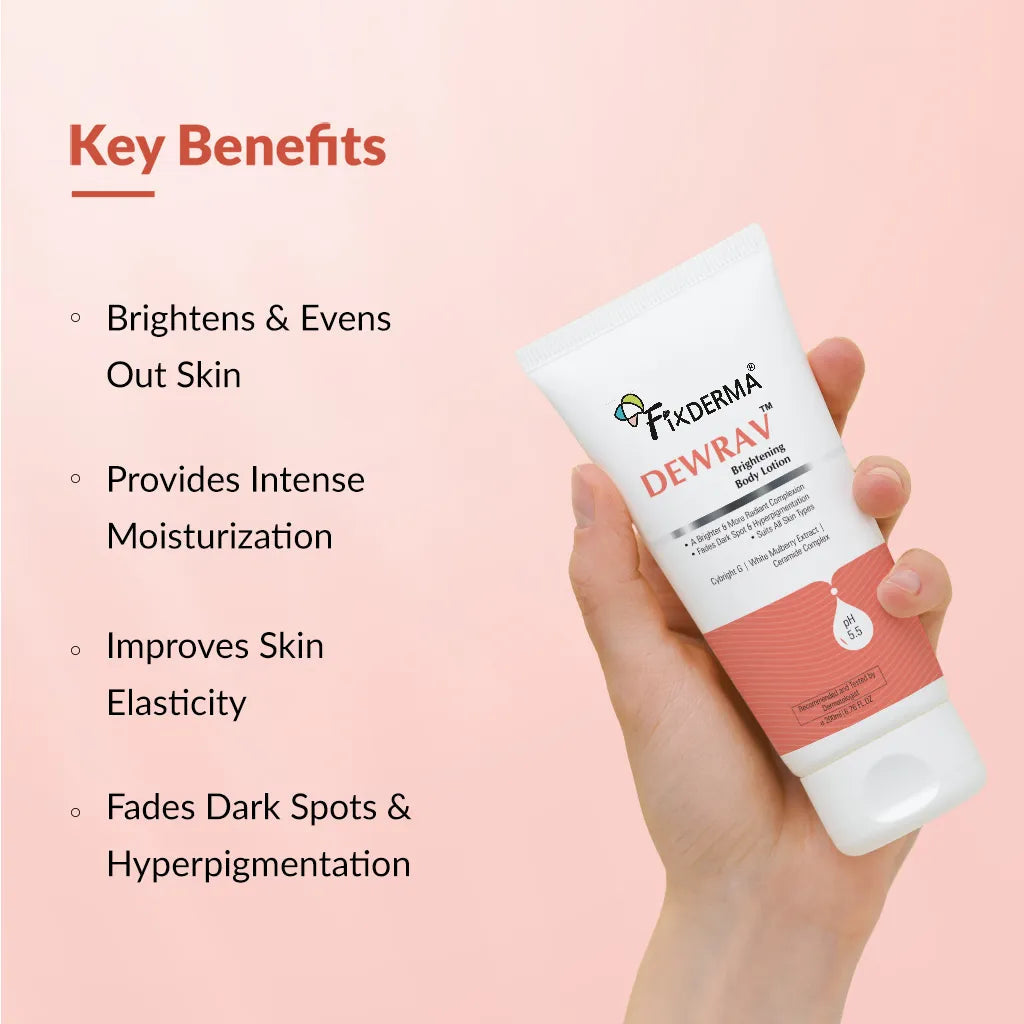 Fixderma Dewrav Brightening Body Lotion, 200ml - Image 4 - Buy from Indicrest