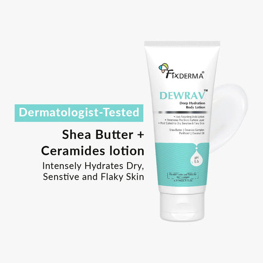 Fixderma Dewrav Deep Hydration Body Lotion, 200ml - Buy from Indicrest