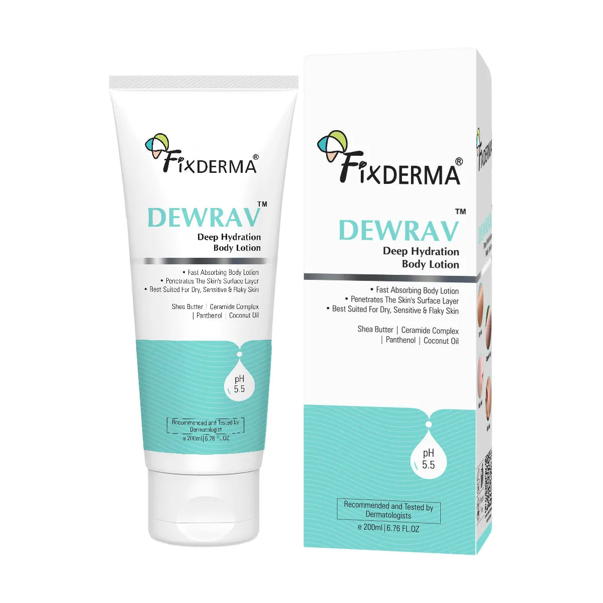 Fixderma Dewrav Deep Hydration Body Lotion, 200ml - Image 8 - Buy from Indicrest
