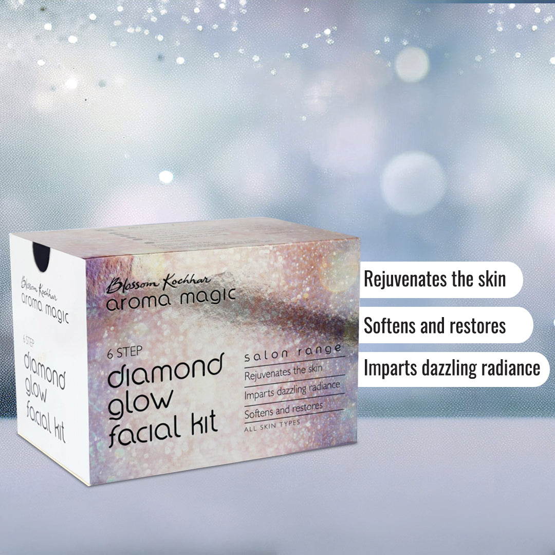 Aroma Magic Diamond Glow Facial Kit – Brighten & Detox Skin - Image 3 - Buy from Indicrest