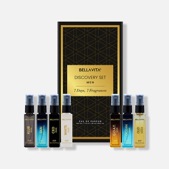 Discovery Gift Set for Men - 7 x 8ml - Indicrest