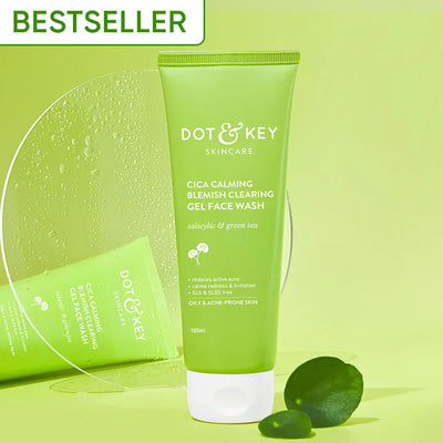 Dot & Key Cica + Salicylic Acid Face Wash for Oily Skin, 100ml