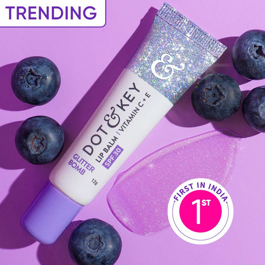 Dot & Key Glitter Bomb Lip Balm SPF 30, 12g - Indicrest Buy at Indicrest