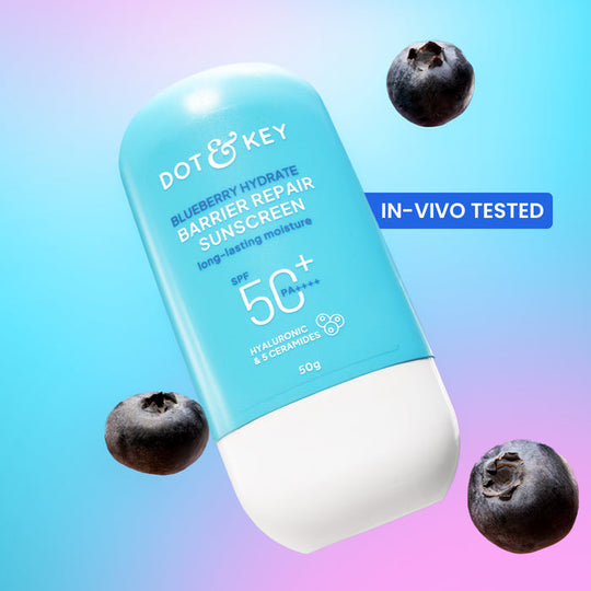 Dot & Key Barrier Repair Sunscreen, In-Vivo Tested SPF 50+ PA++++, 50g