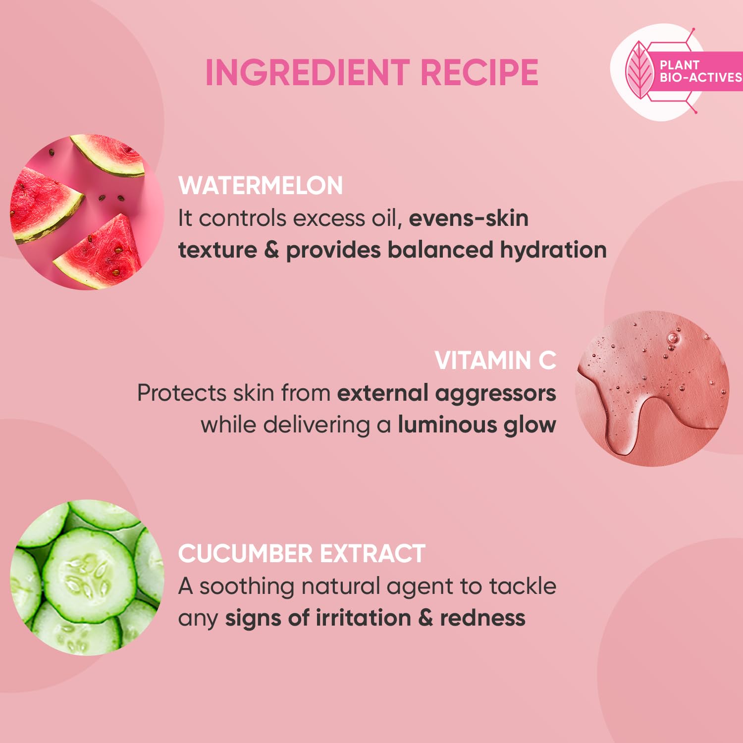 Dot & Key Watermelon Gel Face Wash texture close-up