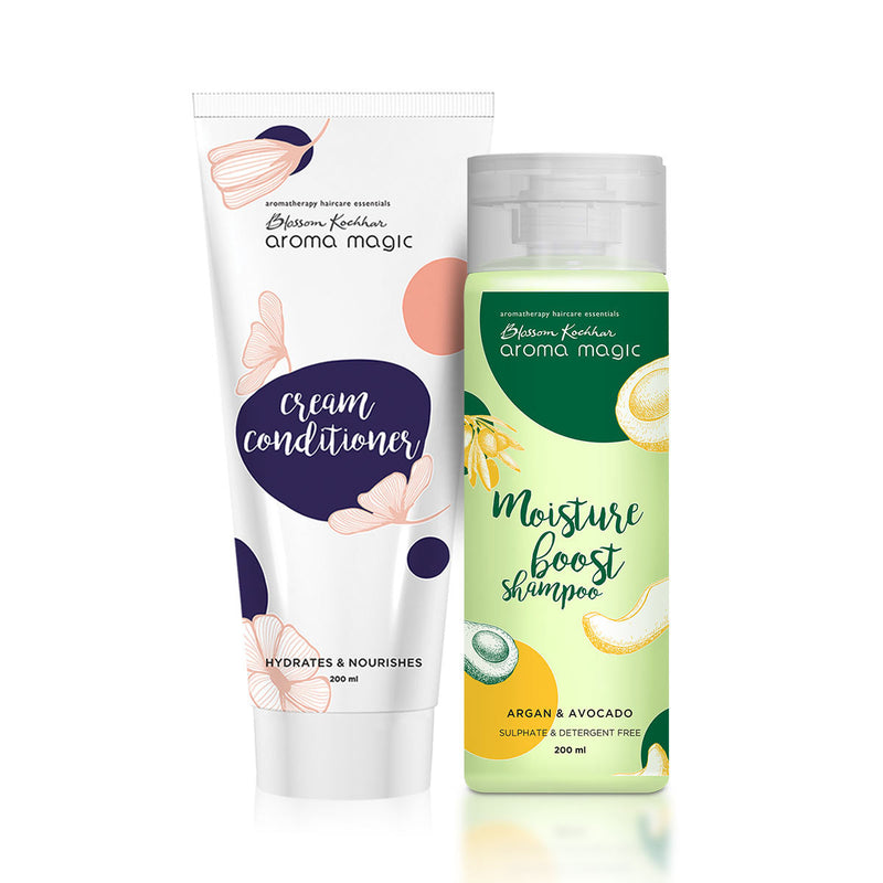 Aroma Magic Dry And Damaged Hair Care Combo, Shampoo 200ml + Conditioner 200ml - Buy from Indicrest