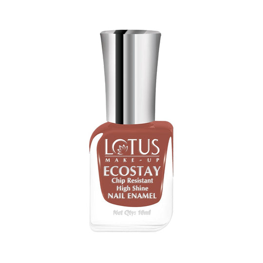 Lotus Herbals Ecostay Nail Enamel Magical Brown E55, 10ml
