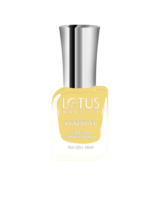 Lotus Herbals Ecostay Nail Enamel Squeezy Lemon E66, 10ml