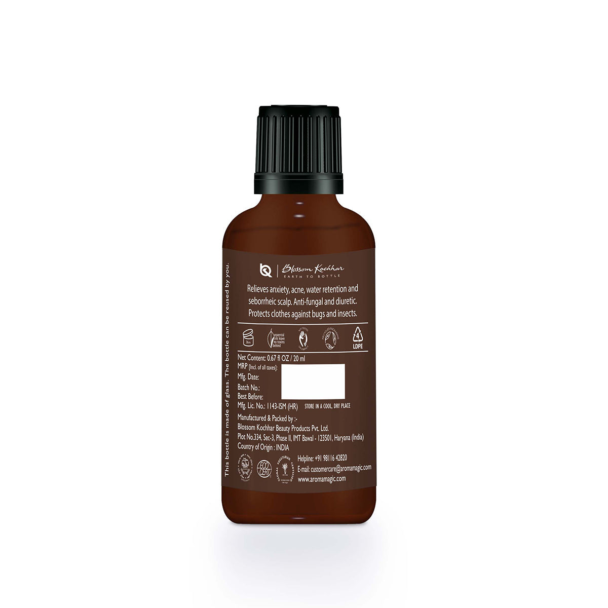 Aroma Magic Cedarwood Essential Oil, 20ml - Image 2 - Buy from Indicrest