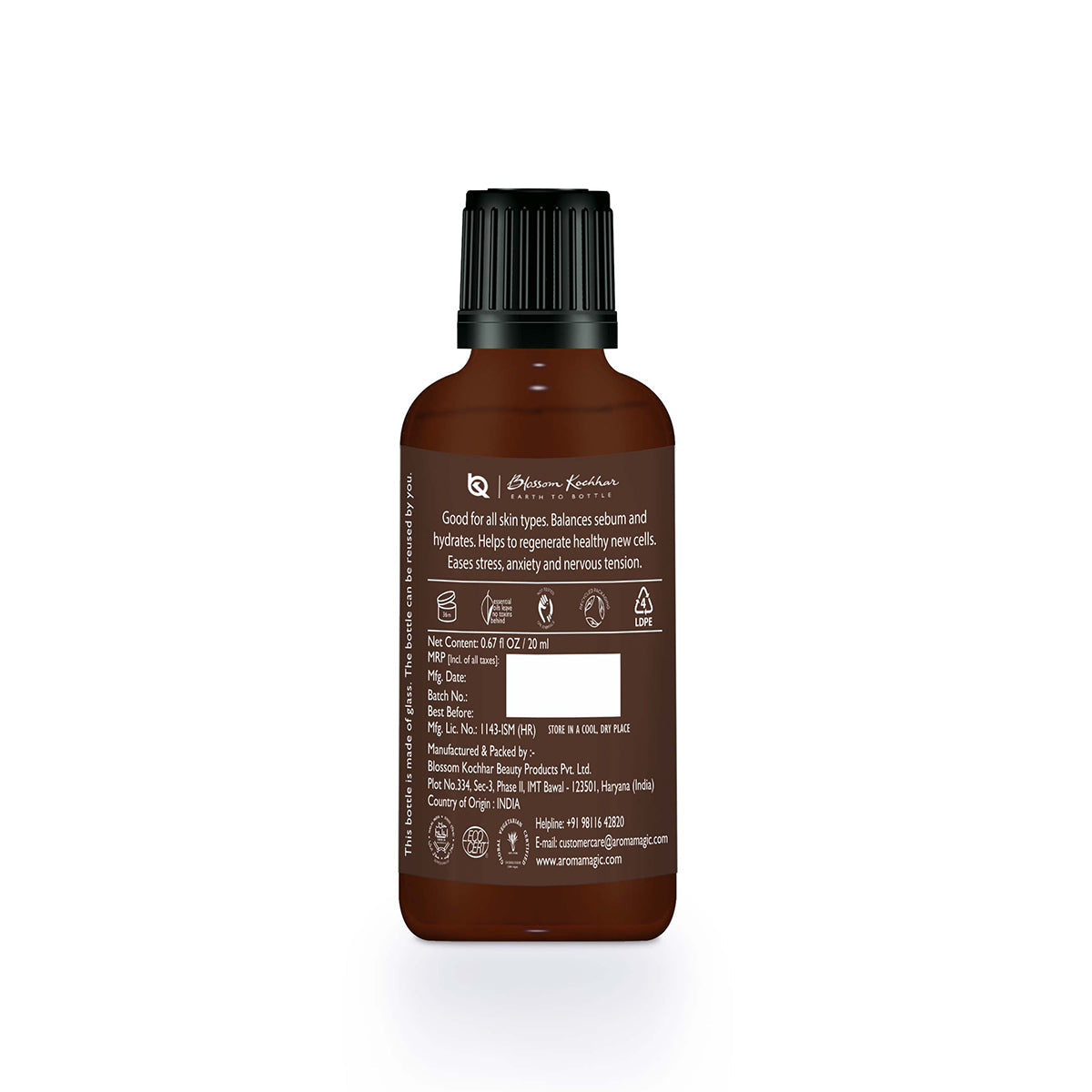 Aroma Magic Palmarosa Essential Oil, 20ml - Image 2 - Buy from Indicrest