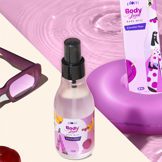Plum Everythin' Plum Body Mist by Plum BodyLovin' | Long Lasting | Travel-Friendly | Peppy Fruity Fragrance | Perfume Body Spray, 150ml Buy at Indicrest