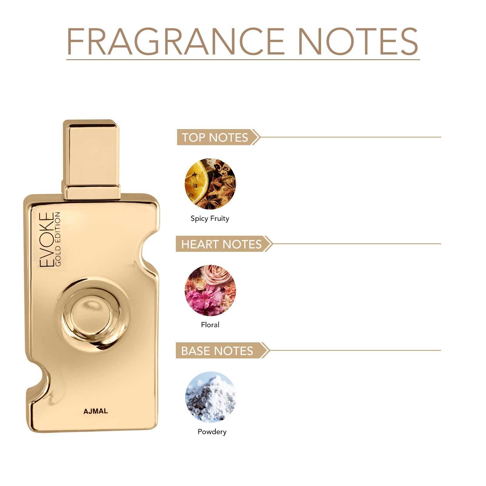 EVOKE GOLD EDITION Perfume 75ML for Women - Image 2 - Buy from Indicrest