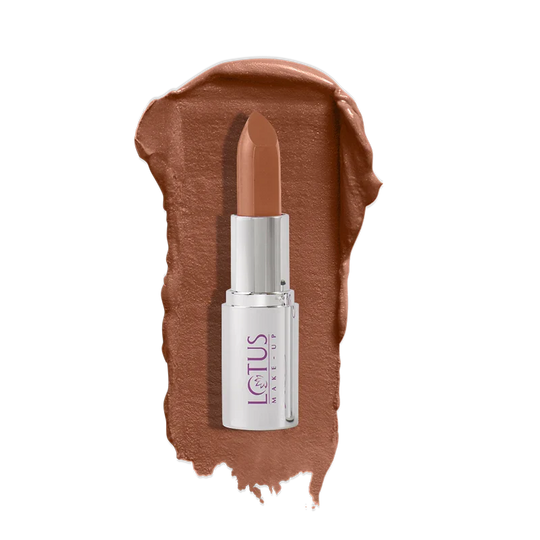 Lotus Herbals Ecostay Butter Matte Lip Color, Mandarin Madness, 4.2g