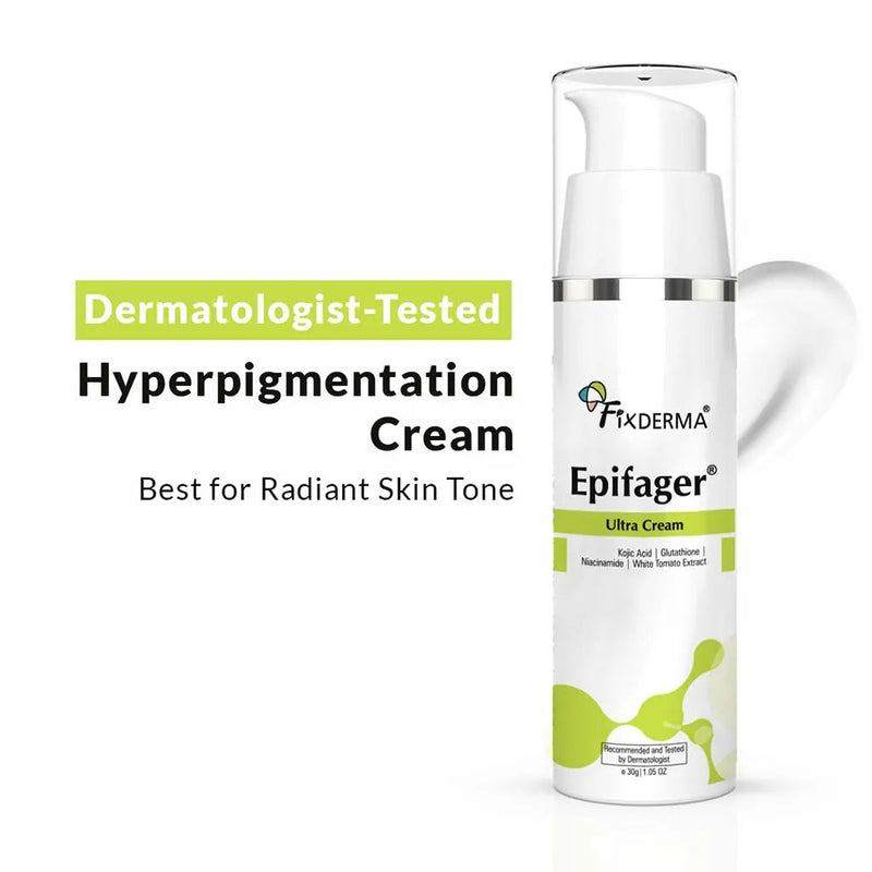 Fixderma Epifager Ultra Cream | Hyperpigmentation Cream for Radiant Skin Tone, 30g - Buy from Indicrest