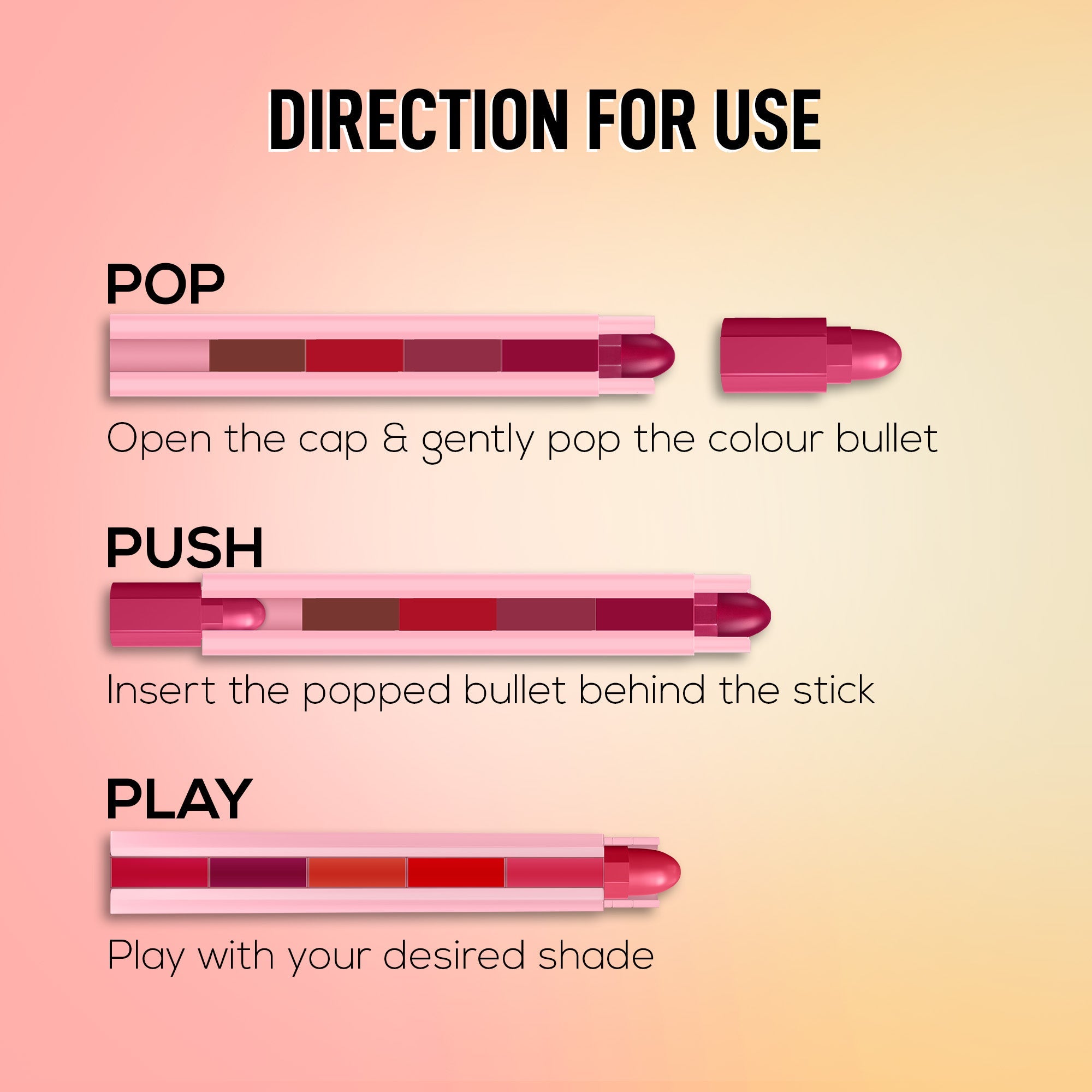 RENEE Everyday Fab 5 5-in-1 Matte Lipstick